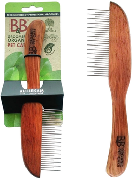 Гребінець B&B Comb with rotating pins (5711746020607)