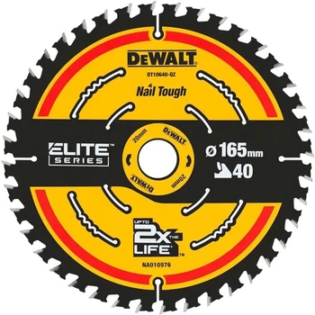Диск пильный DeWalt Elite Extreme 165 мм (DT10640)