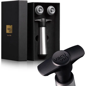 Вакуумна помпа для вина з пробками, набір 3 предмети Wine Saver Vacu Vin (0081051)