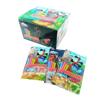 Кислий порошок, фруктова соломка Сиреноголові 30 шт (10 г)