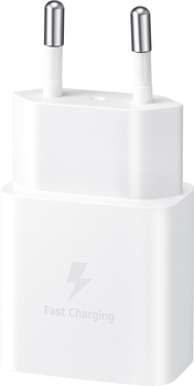 Мережевий зарядний пристрій Samsung 15W Power Adapter White (EP-T1510NWEGEU)