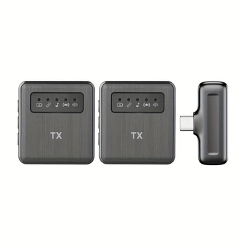 Двойной микрофон Type-C для камеры/GoPro/ПК/ноутбука/iPhone/iPad/Android