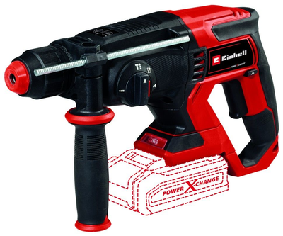 Einhell Перфоратор акумуляторний TE-HD 18/20LI - Solo, SDS-plus, PXC 18В, 1.8Дж, 0-1300об•хв, 47