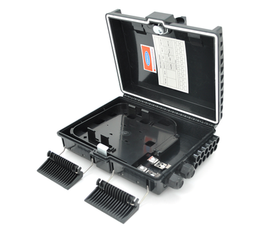 Муфта оптична Merlion ML-OP-F214-PLC, for 8 SC adaptor, матеріал ABS