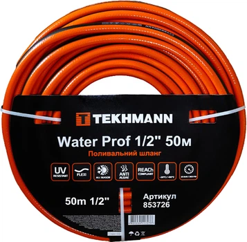 Шланг поливочный Tekhmann Water Prof 1/2'' 50 м (4820235117276)