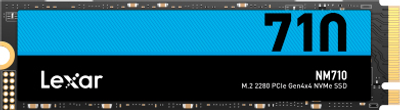 SSD диск Lexar NM710 2TB M.2 2280 NVMe PCIe 4.0 x4 3D NAND TLC (LNM710X002T-RNNNG)