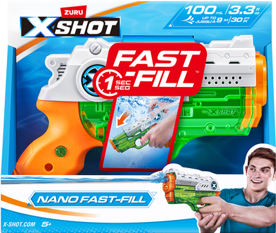 Водний бластер Zuru X-Shot Fast-Fill Nano (193052045546)