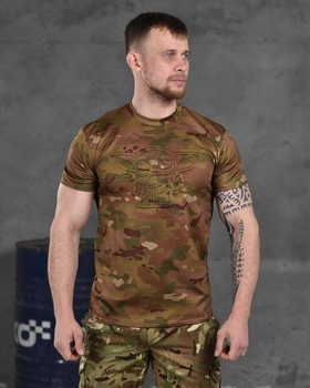 Армійська чоловіча потовідвідна футболка Йода (Yoda) L мультикам (86479)