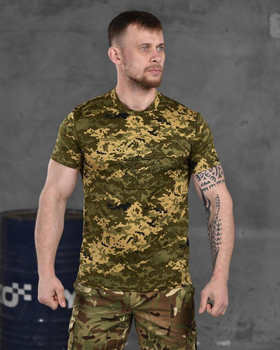 Армейская мужская потоотводящая футболка Йода (Yoda) XL пиксель (86480)