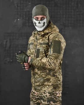 Тактическая мужская куртка рип-стоп весна/лето XL пиксель (86775)