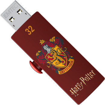 Pendrive Emtec M730 32GB USB 2.0 Harry Potter Gryffindor & Hogwarts (ECMMD32GM730HP01P2)