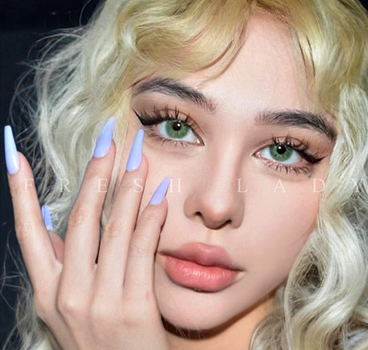 Кольорові зелені лінзи Endorphine Fresh Lady