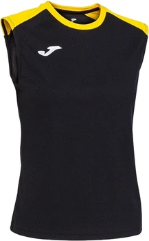 Майка волейбольная женская Joma ECO CHAMPIONSHIP черно-желтая XL 901695.109
