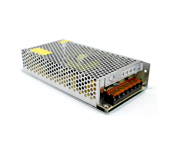 Блок питания перфорированный трансформатор адаптер 12В 120Вт 12V 10A Power Supply 120W металлический