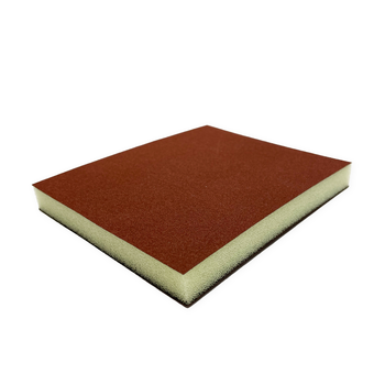 Абразивна губка двостороння Flexifoam Red Soft Pad CAO 120x98x13мм P150