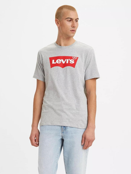 Koszulka męska bawełniana Levi's Graphic Setin Neck 17783-0138 S Szara (5415211983243)