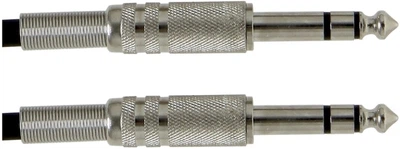 Инструментальный кабель GEWA Basic Line Stereo Jack 6.3 мм / Stereo Jack 6.3 мм 1.5 м (G-190020)
