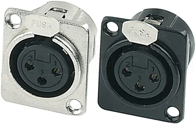 Разъем GEWA XLR (f) Black (G-191555)