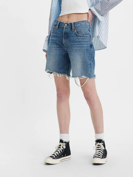 Шорти джинсові жіночі Levi's 50190S Short A1962-0014 27 Сині (5401105957186)