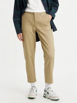 Spodnie regular fit damskie Levi's Essential Chino A4673-0004 26-29 Beżowe (5401105460907)