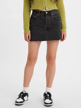 Спідниця джинсова міні літня пряма жіноча Levi's Icon Skirt A4694-0000 27 Theres A Storm Comi (5401105446376)