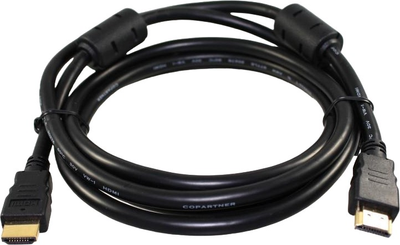 Kabel Reekin HDMI - HDMI Ferrit Full HD 5 m Black (HDMI-027-5M)