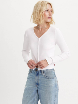 Кардиган жіночий Levi's Monica Ls A7194-0001 L White + (5401128681952)