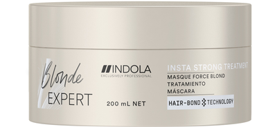Maska Indola Blonde Expert Care Insta Strong do pielęgnacji włosów blond 200 ml (4045787827347)