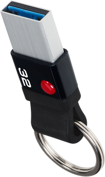 Флеш пам'ять USB Emtec Nano Ring T100 32GB USB 3.2 Black (ECMMD32GT103)