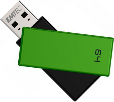 Pendrive Emtec C350 Brick 64GB USB 2.0 Green (ECMMD64GC352)