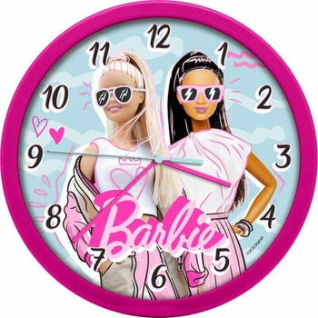 Zegar ścienny Kids Euroswan Barbie Wall clock 25 cm (LOL21021)