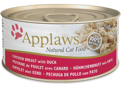Вологий корм для котів Applaws Wet Cat Food Chicken and Duck 70 г (5060333434717)
