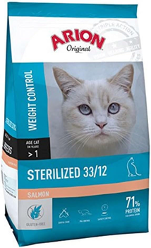 Сухий корм для котів Arion Cat Food Original Cat Sterilized Salmon 7.5 кг (5414970058674)