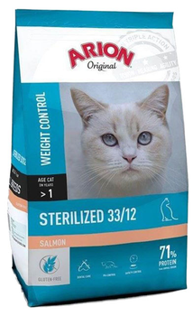 Сухий корм для котів Arion Cat Food Original Cat Sterilized Salmon 2 кг (5414970058667)