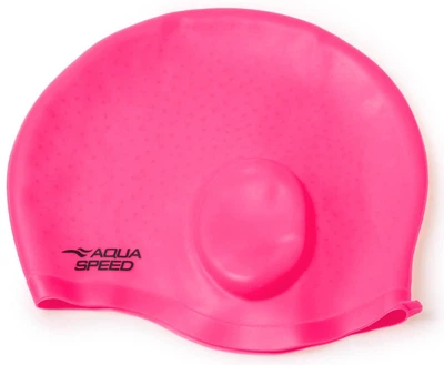 Шапка для плавания Aqua Speed EAR CAP Comfort 9893 розовый Уни OSFM