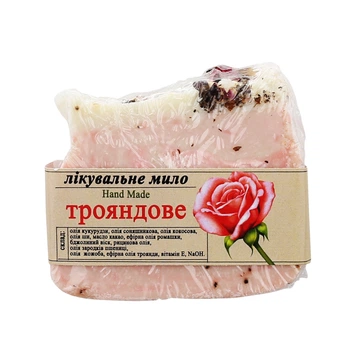 Лечебное розовое мыло 100 г