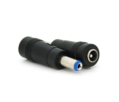 Перехідник DC 5.5x2.1mm (мама) - 5.5х2.1mm (тато) Blue