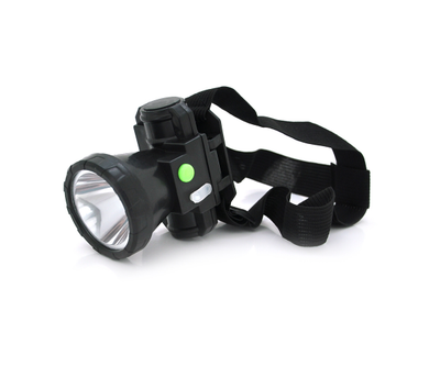 Налобний ліхтарик XO YH01,1 Led 1W, 3 режими, корпус-пластик, водостійкий, ip44, живлення АКБ вбудований 18650 - 600mah, USB-каб