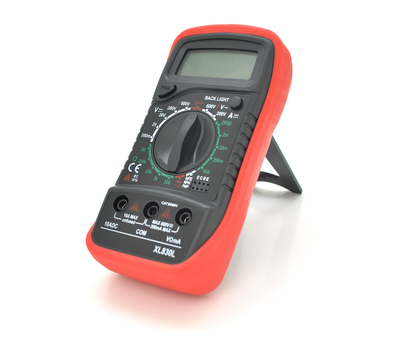 Мультиметр ANENG XL-830L, вимірювання: V, A, R, C, функція hFE
