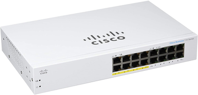 Комутатор Cisco CBS110-16PP-UK