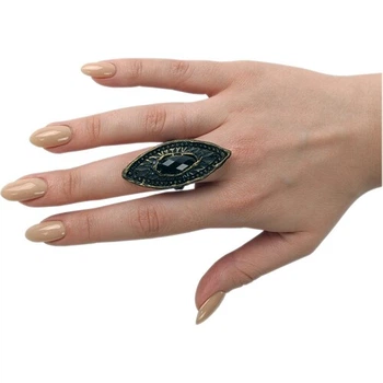 Кільце Hildegard SETA Decor 23-622BLK-GL