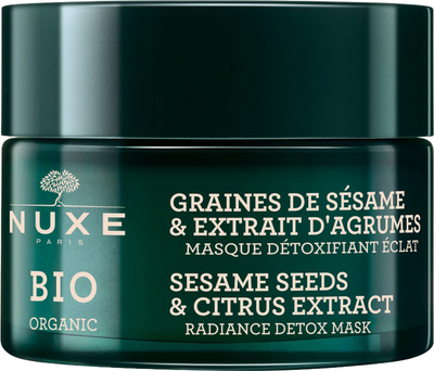 Маска для обличчя Nuxe Bio Organic з екстрактом цитрусових і кунжуту 50 мл (3264680023910)