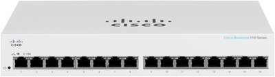 Комутатор Cisco CBS110-16T-UK