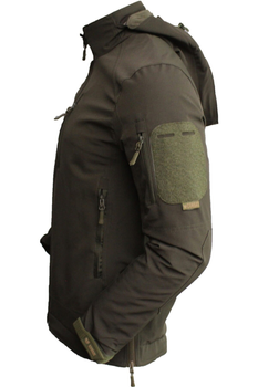 Куртка мужская тактическая Combat Турция Софтшел Soft-Shell ВСУ (ЗСУ) XXXL 8181 оливковая