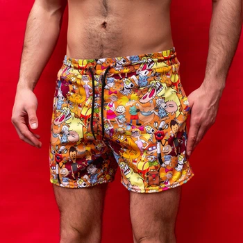 Шорты для плавания Pobedov Pool day Multiki Оранжевый L SOpr680Lor