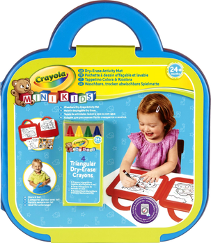 Набір для творчості Crayola Mini Kids дошка для малювання (071662120009)