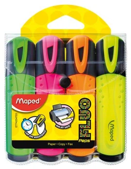 Набір текстових маркерів FLUO PEPS Classic, набір 4 шт. (MP.742547)