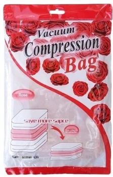 Вакуумний пакет для одягу Stenson ароматизований 50х60 см R26095 (rose)