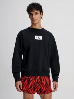 Bluza bez kaptura męska Calvin Klein Underwear 000NM2415E-UB1 XXL Czarna (8720107560987)