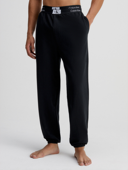 Spodnie od piżamy męskie bawełniane Calvin Klein Underwear 000NM2393E-UB1 S Czarne (8720107557123)